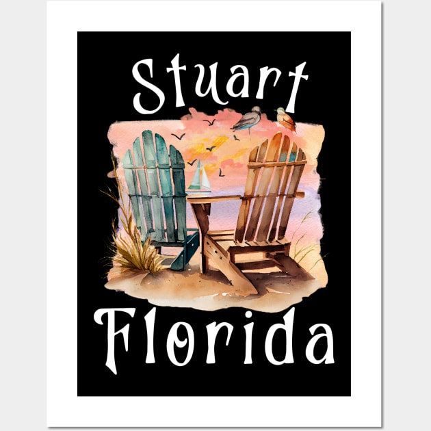 Stuart Florida Wall Art by Energized Designs